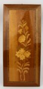 Italian Inlaid Floral Marquetry Panel