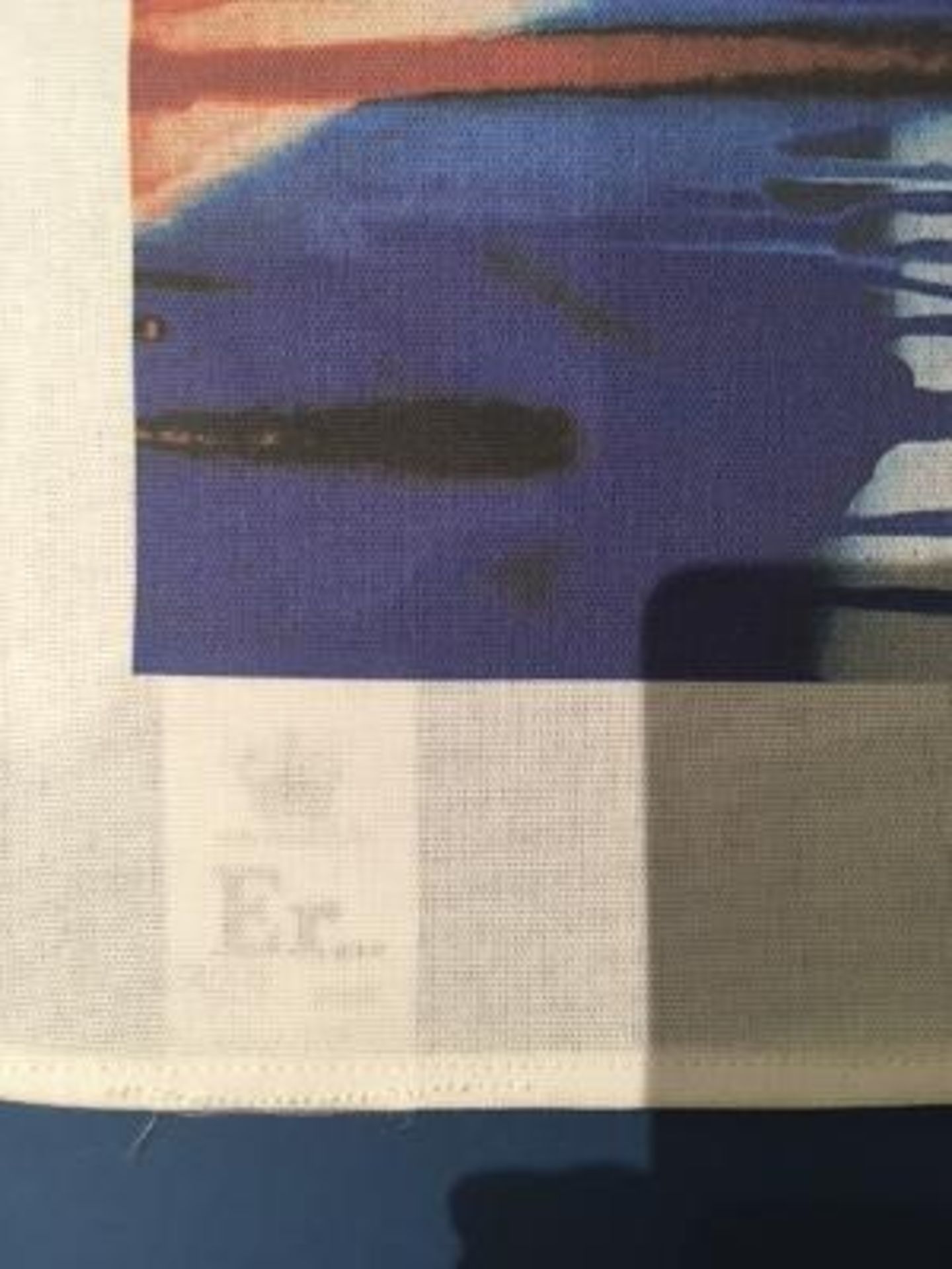 Banksy(British) 2012, 4 Colour Silkscreen Er… Queens Platinum Jubilee (Union Jack) Tea Towel - Image 12 of 12