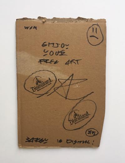 Six WSM Dismaland Bemusement Park Souvenirs including found Banksy ‘free art’ 2015 - Image 4 of 15