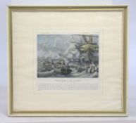 Framed Napoleonic Print Set in Frame