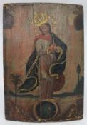Fine 17th century Religious Painting Oil on Board