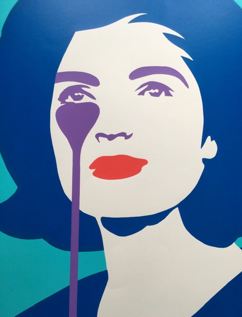 PURE EVIL (English 1968) Graffiti & Stencil ‘Jackie Kennedy in Tears’, screenprint, signed number... - Image 7 of 8