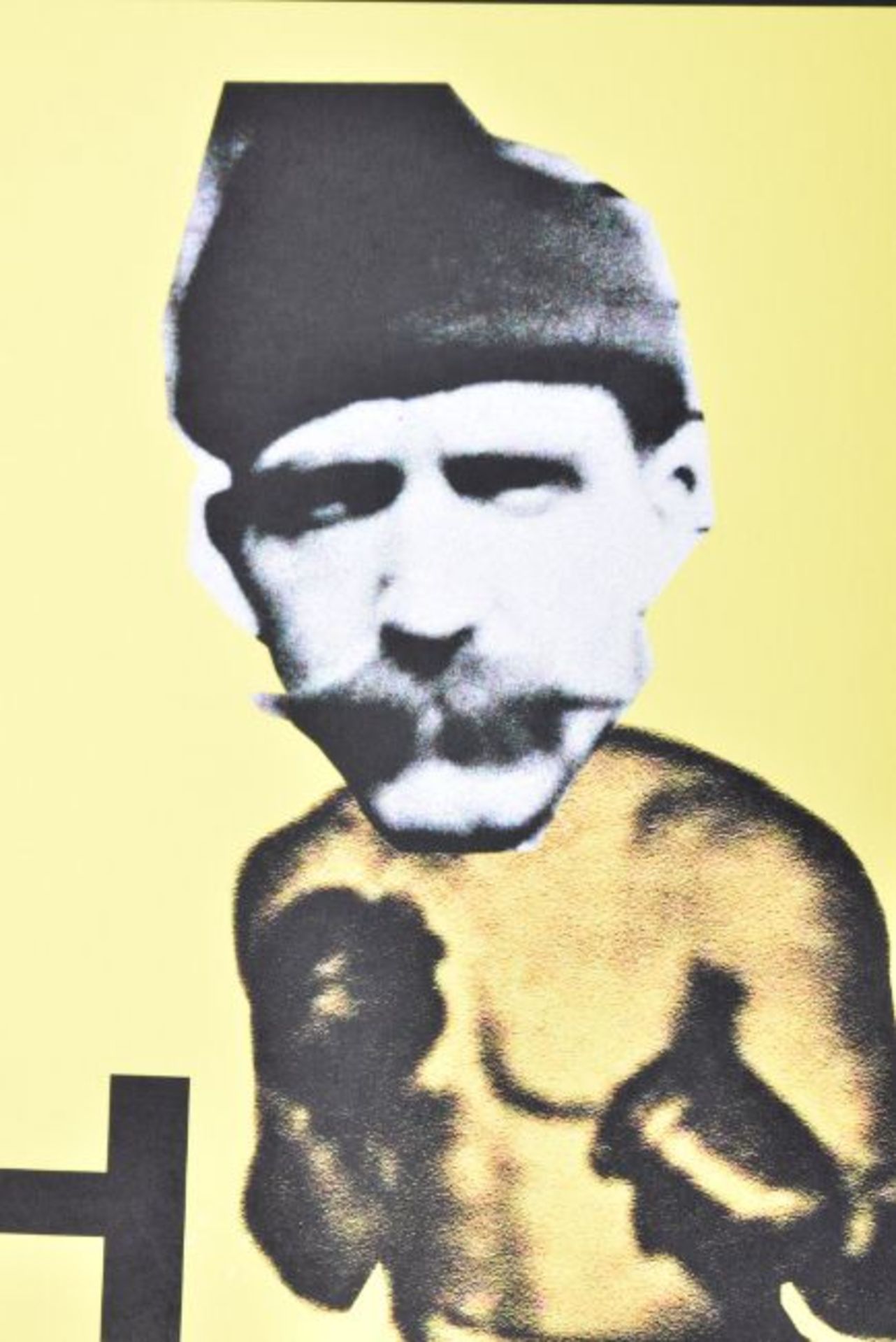 2006 Artists Face-off ‘Naughty’ Cauty VS ‘Wild’ Billy Childish 'Fight Ticket' by L 13 Gallery Fly... - Image 2 of 6