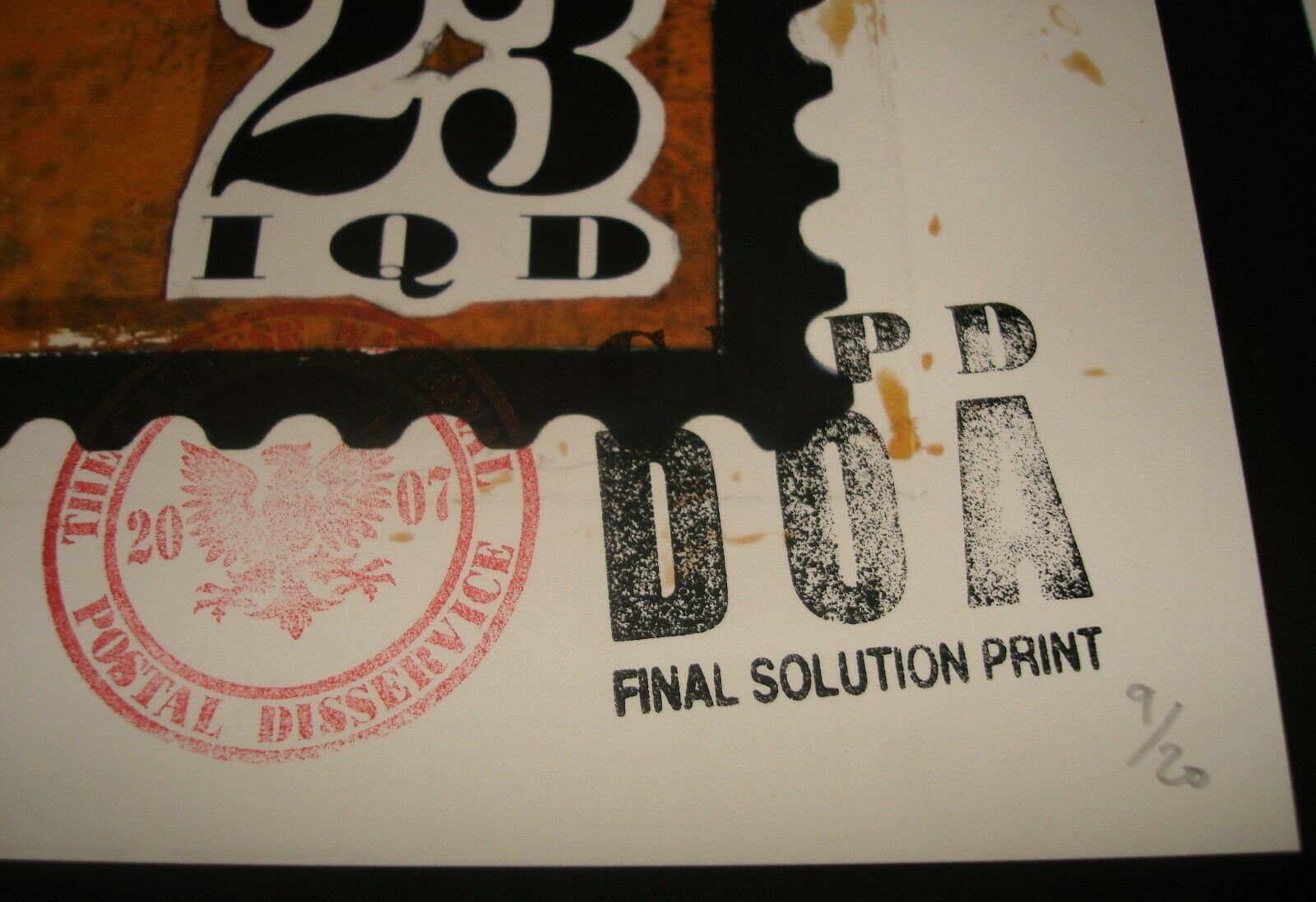 James Cauty - CNPD - Dead Rat Final Solution - Pop Edition No. 9/20 (2008) RARE & EARLY Piece - Image 3 of 4