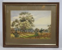 Edwardian English Landscape Watercolour