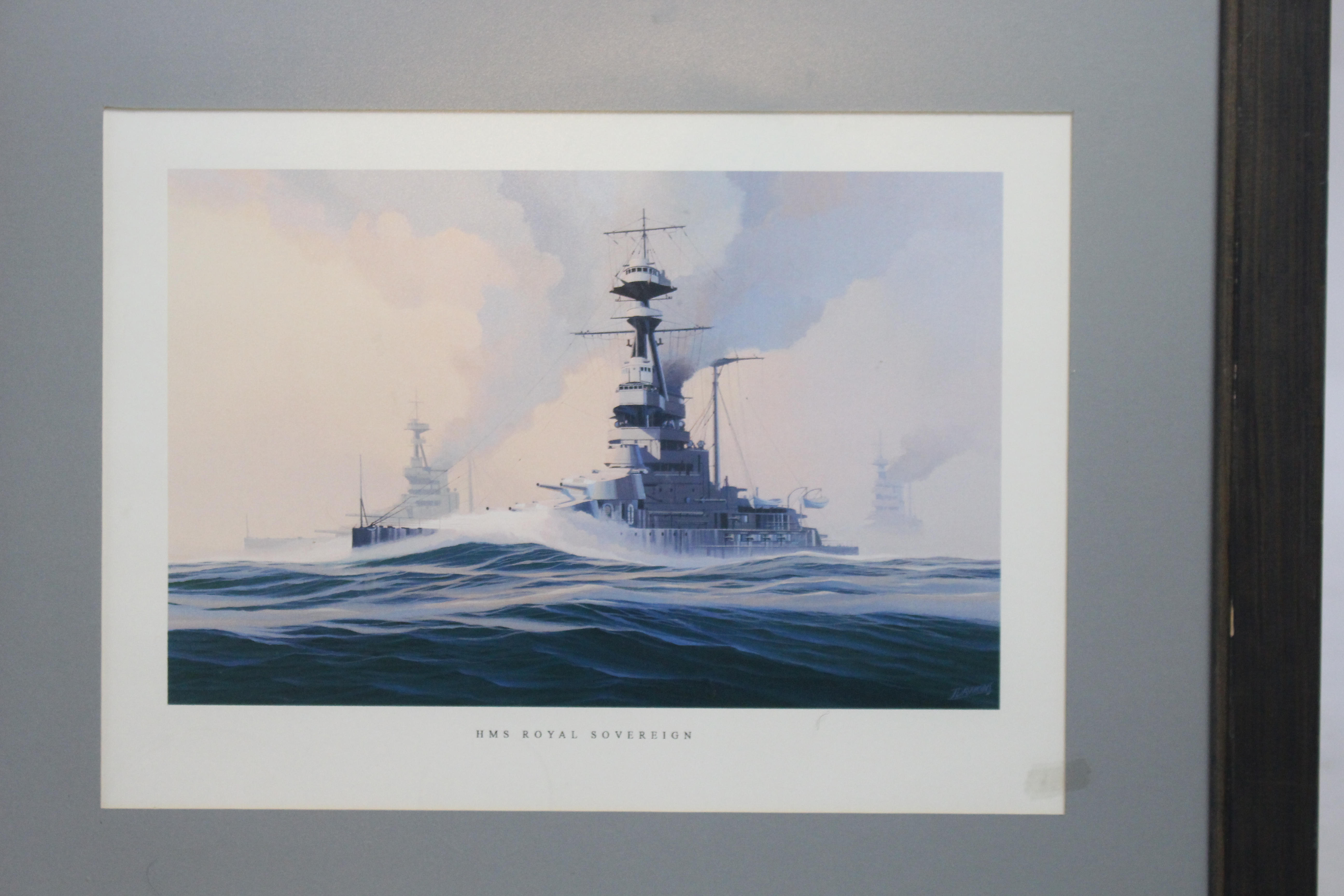 HMS Royal Sovereign Print - Image 2 of 4