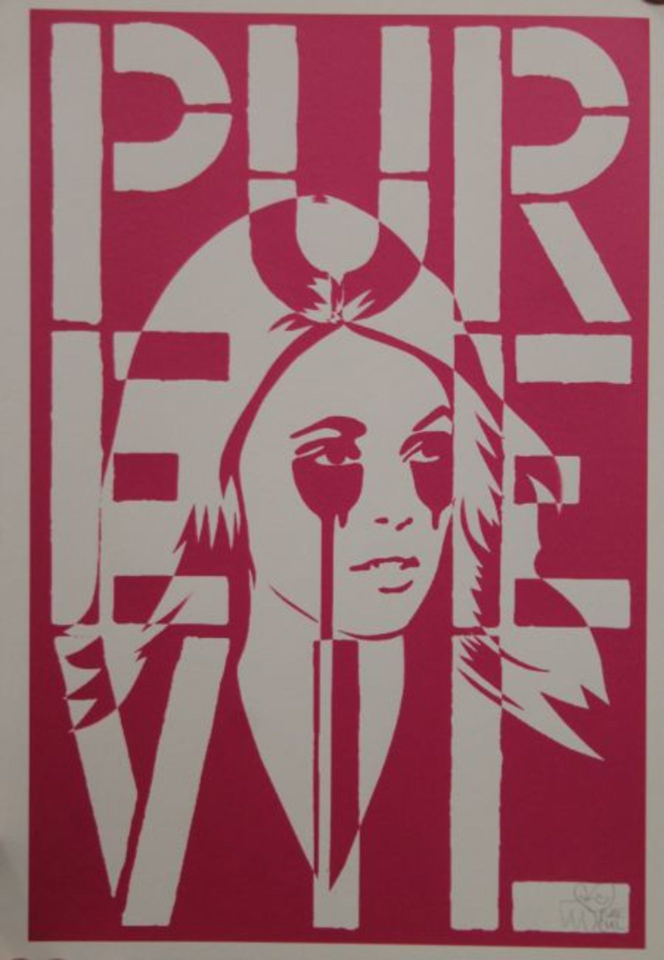 PURE EVIL (English 1968) Evil Sharon Tate from the 2013 open Edition in Blood Red (quite rare)