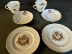 Finest China Queen Elizabeths Coronation Tea Service Set