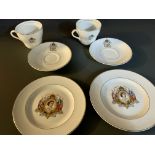 Finest China Queen Elizabeths Coronation Tea Service Set