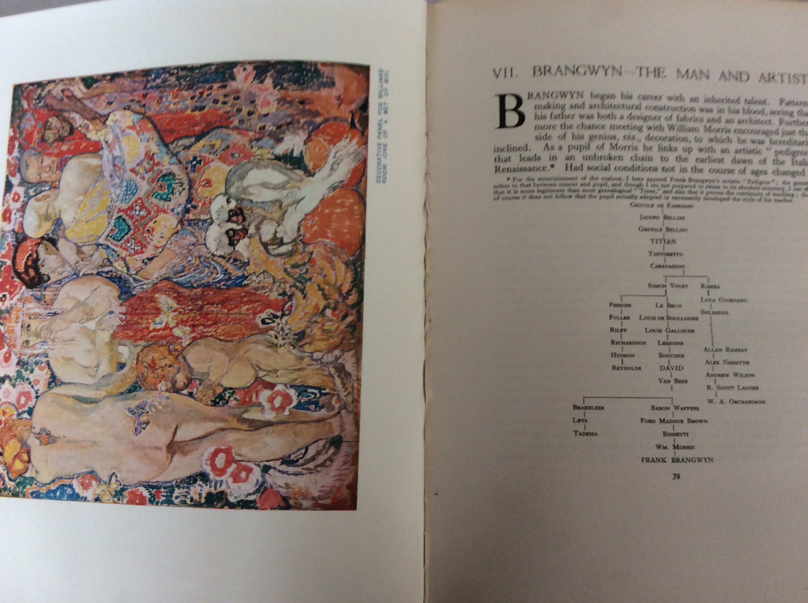 Antiquarian Book The Decretive of Frank Brangwyn by Herbert Furst 1st Edition - Image 4 of 5