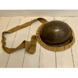 WW2 BRITISH STEEL HELMET