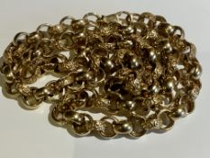 Cuban Link Chain 9CT Solid Gold