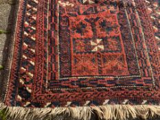 Antique Persian Wool Prayer Rug