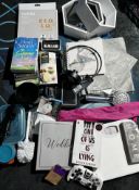 K1/A - Household items Job Lot, Books, Goblin Vacuum Bags, Weigh Scales, Shower Head + More