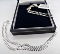 20 inch 925 Sterling Silver Chain Made in Italy 'NEW' with Gift Pouch