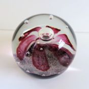 Caithness Paperweight 'Flowerform' Limited Edition 918 of 1500