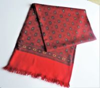 Vintage Men's Tootal Scarf 1960's Retro 52 inches Long