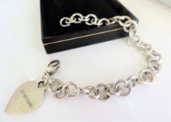 Vintage Sterling Silver  Bracelet Hallmarked 1970