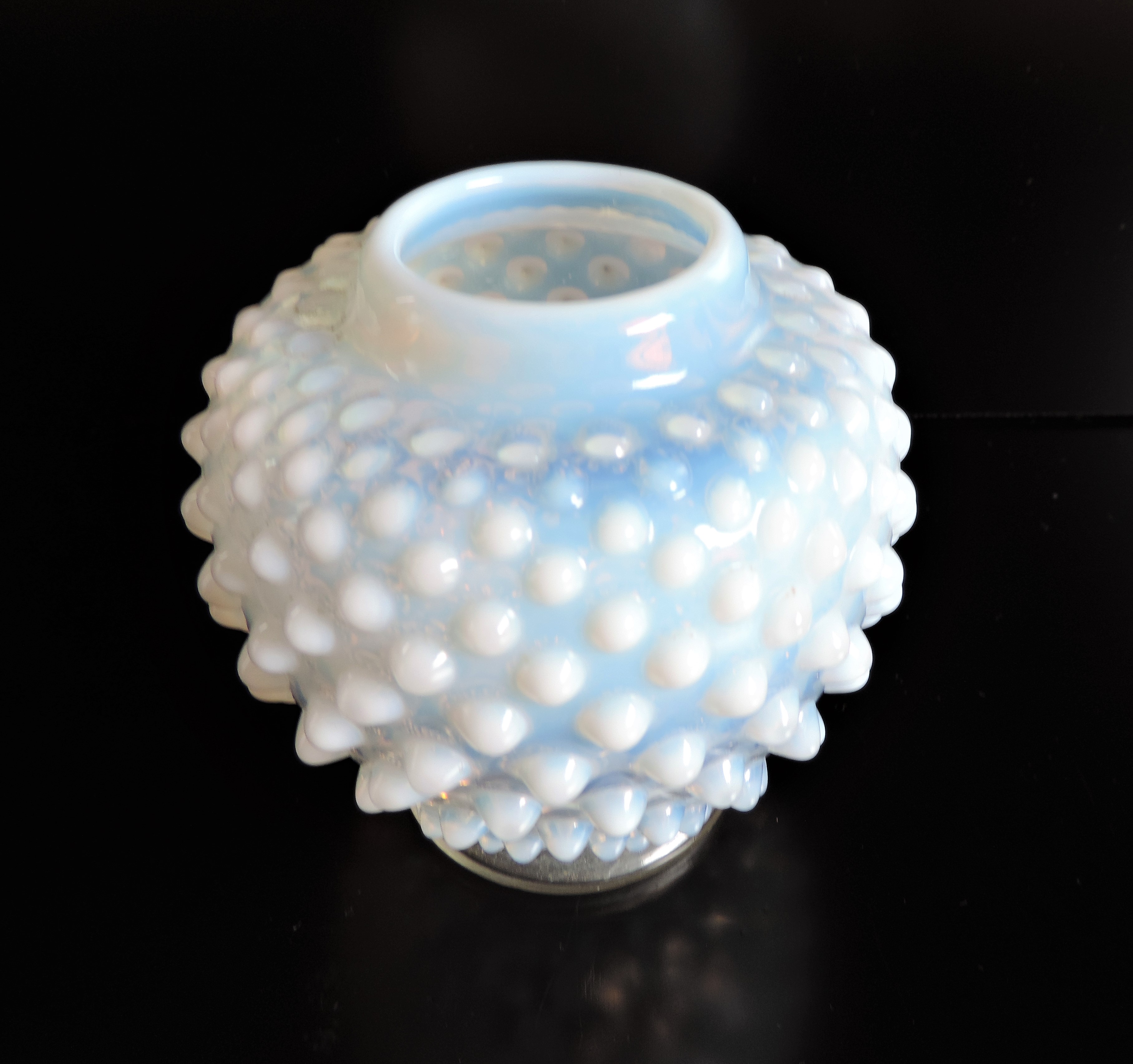 Vintage Hobnail Glass Vase - Image 2 of 4