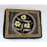 Vintage Velvet Clutch Bag