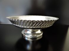 Antique Silver Plate Pedestal Bon Bon/Cake Dish