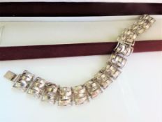 Italian 925 Silver Bracelet with Gift Box