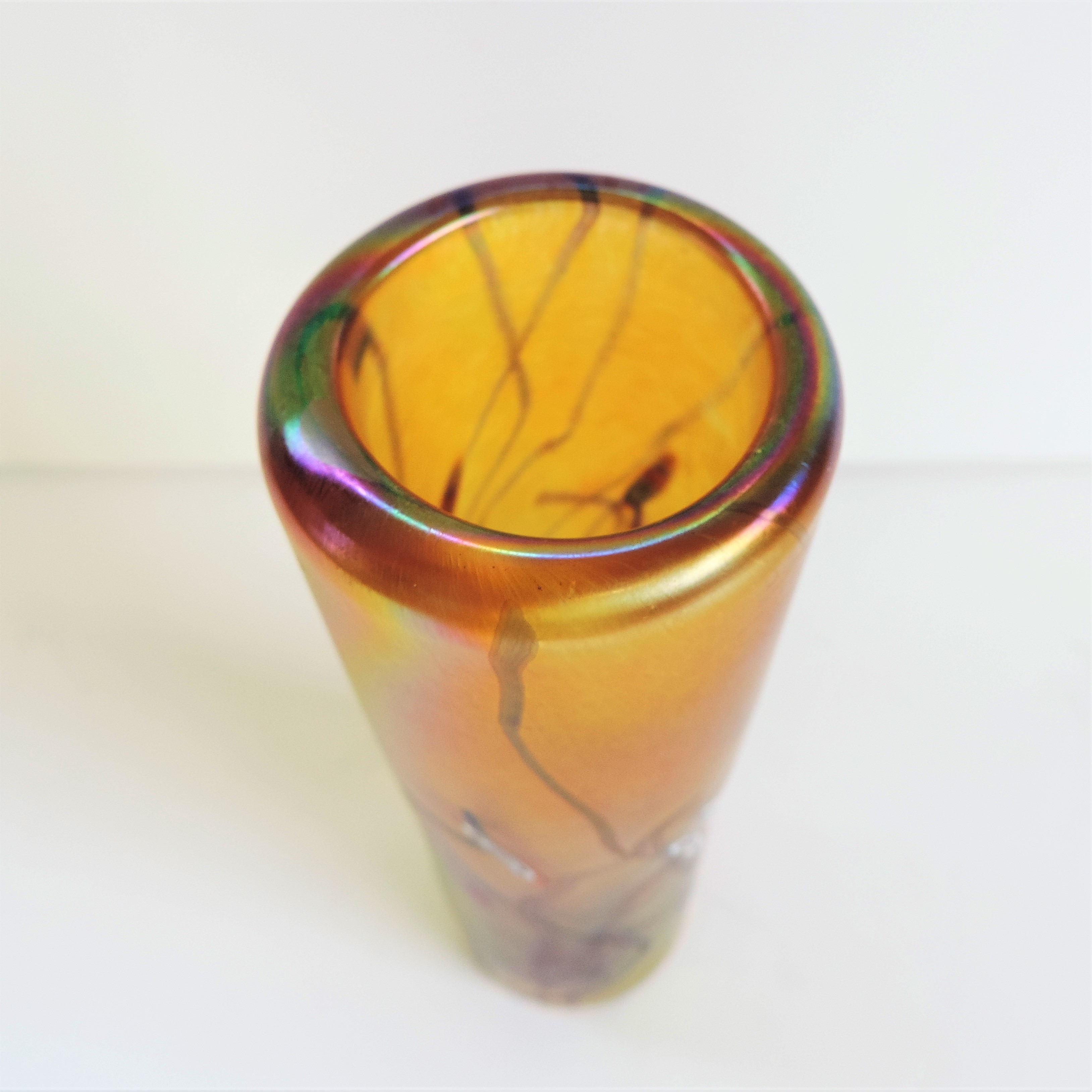 RARE John Ditchfield Glasform Unique Collection Vase Signed on Base - Image 3 of 8