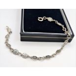 Sterling Silver Bracelet 'NEW' with Gift Pouch