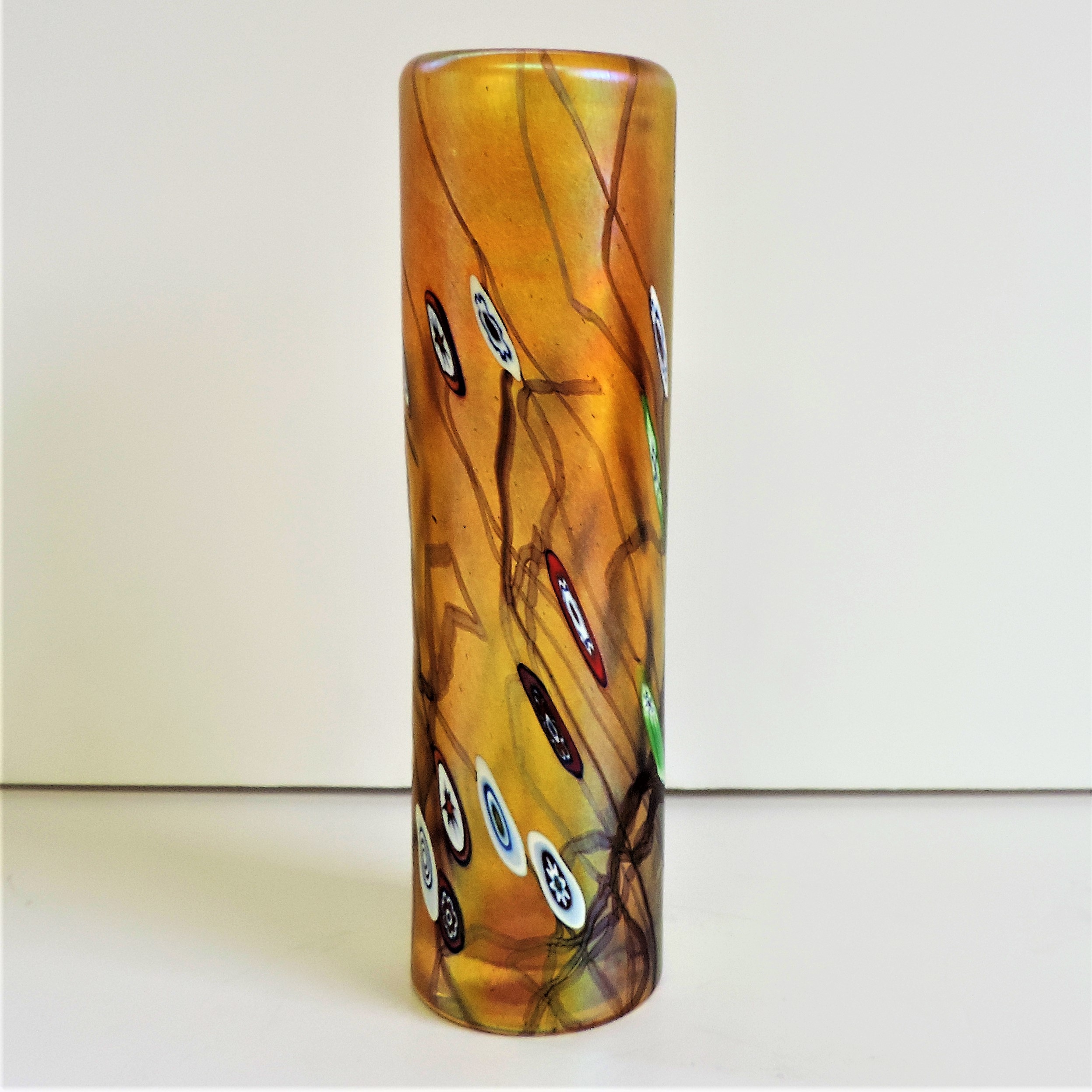 RARE John Ditchfield Glasform Unique Collection Vase Signed on Base