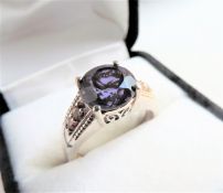 Sterling Silver Gemstone Ring 'NEW with Gift Pouch'