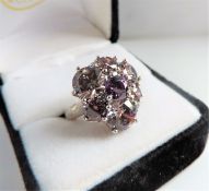 Sterling Silver Gemstone Ring 'NEW' with Gift Pouch