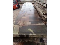 Hardwood Air Dried Sawn English Chestnut Waney Edge/ Live Edge Slab/ Table Top