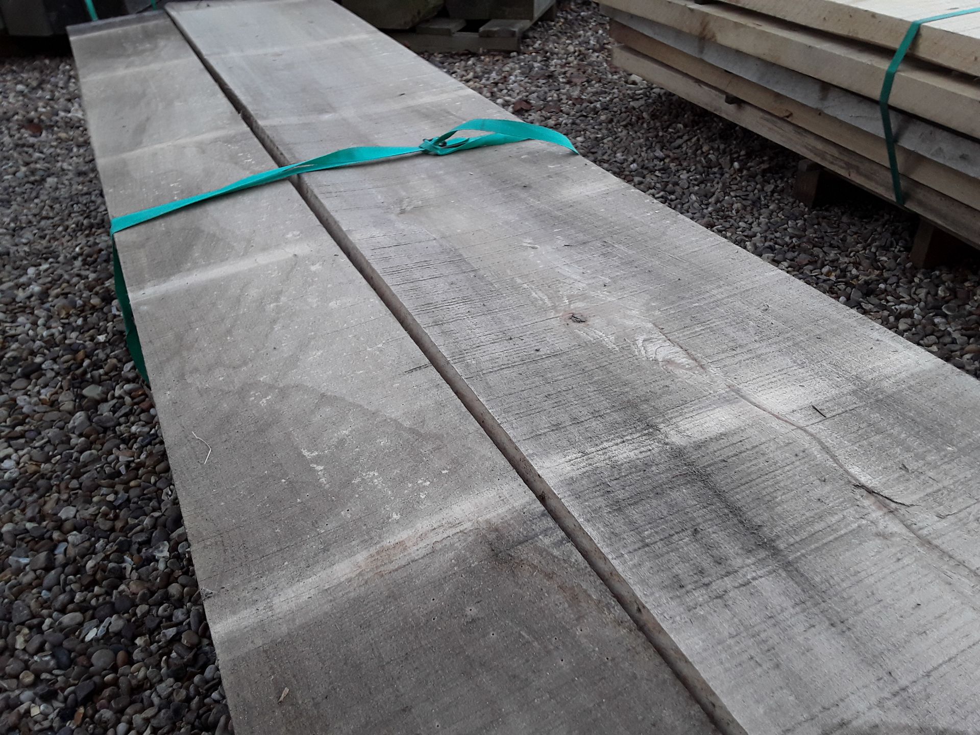 8x Hardwood Seasoned Sawn Timber Square Edged English Beech Boards / Slabs - Image 3 of 5