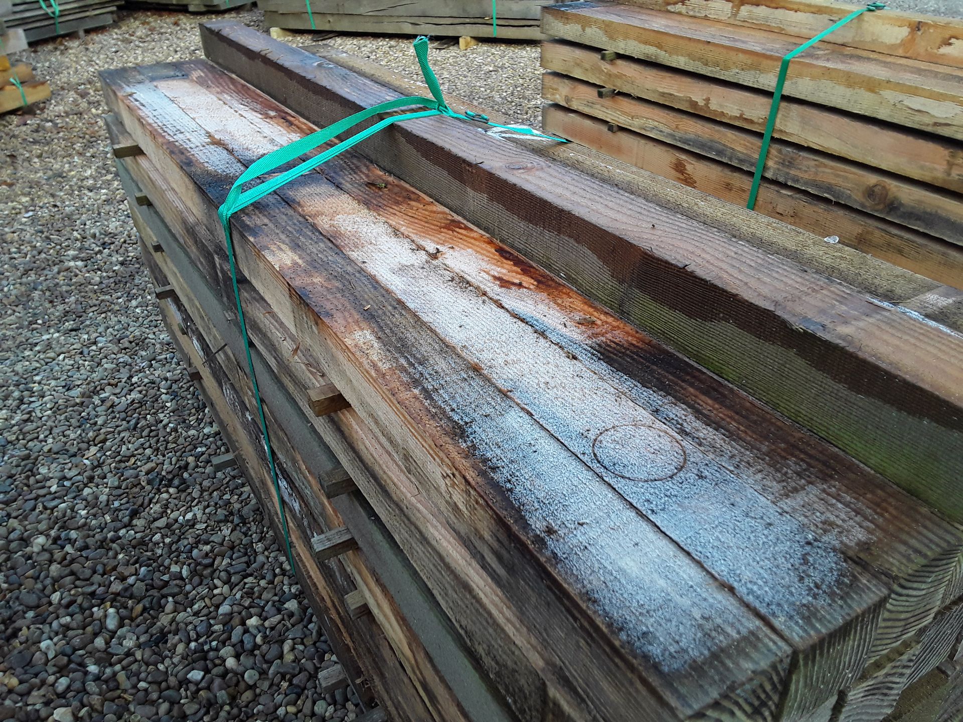 50x Softwood Sawn Untreated Larch / Douglas Fir Posts 3" X 3" X 6FT - Image 5 of 5