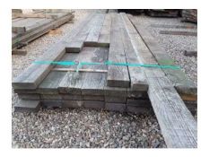 32x Softwood Sawn Timber Mixed Larch/ Douglas Fir Rails