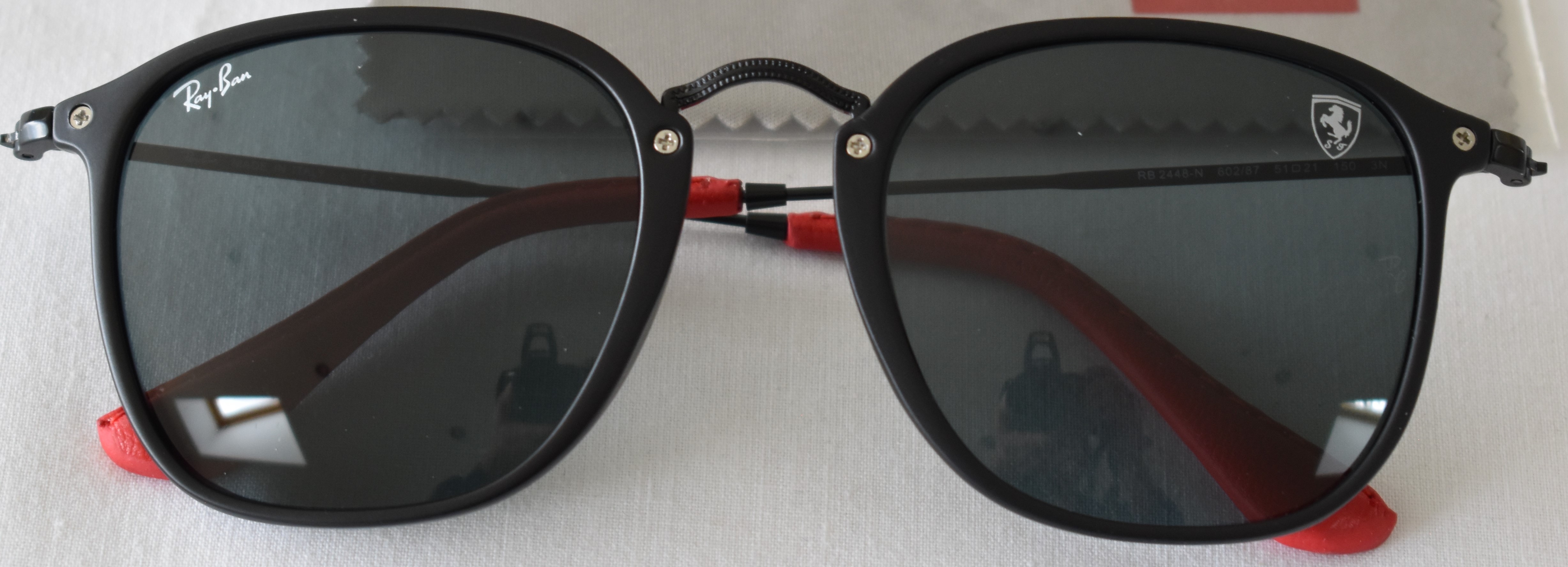 Ray-Ban Sunglasses (Ferrari) ORB2448N 602/87 *3N - Image 2 of 4