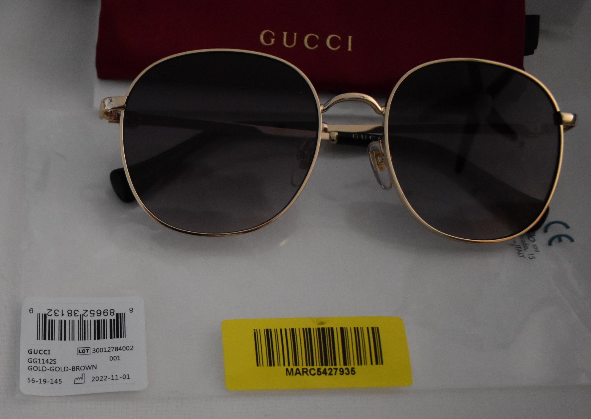 Gucci GG1142S 001 Women Sunglasses - Image 4 of 4