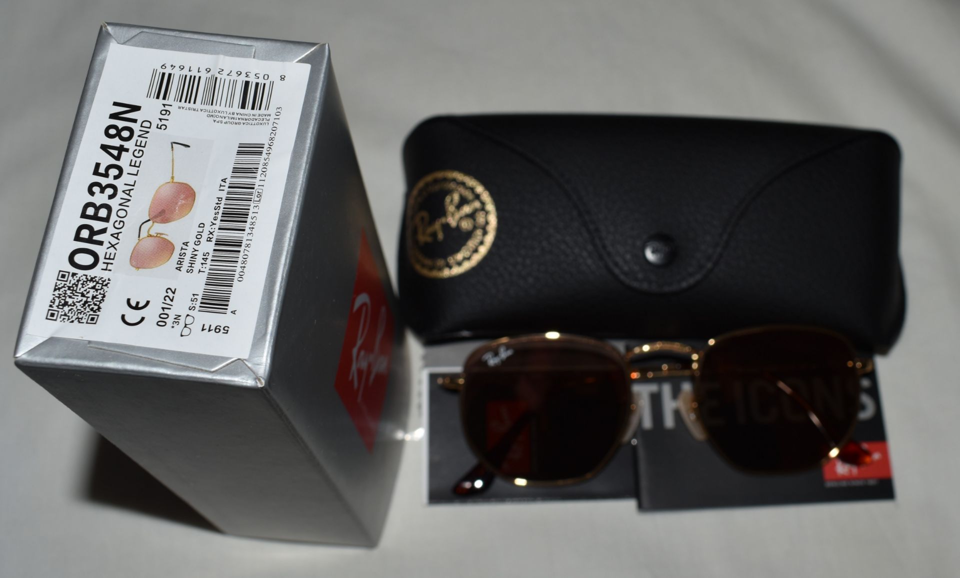 Ray-Ban Sunglasses ORB3548N 001/22 *3N - Image 2 of 2