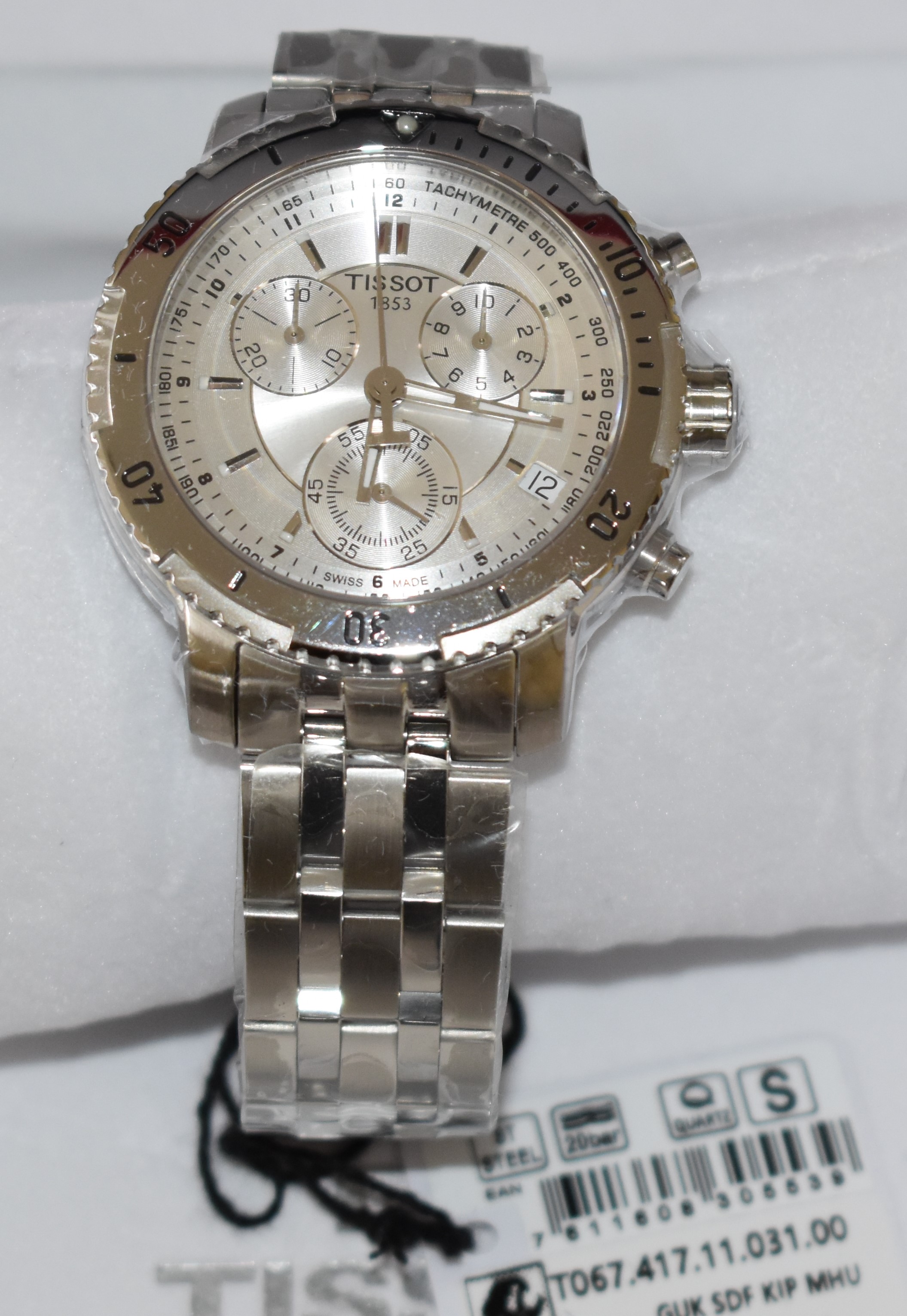 Tissot Men's Watch TO67.417.11.31.00 - Image 3 of 3