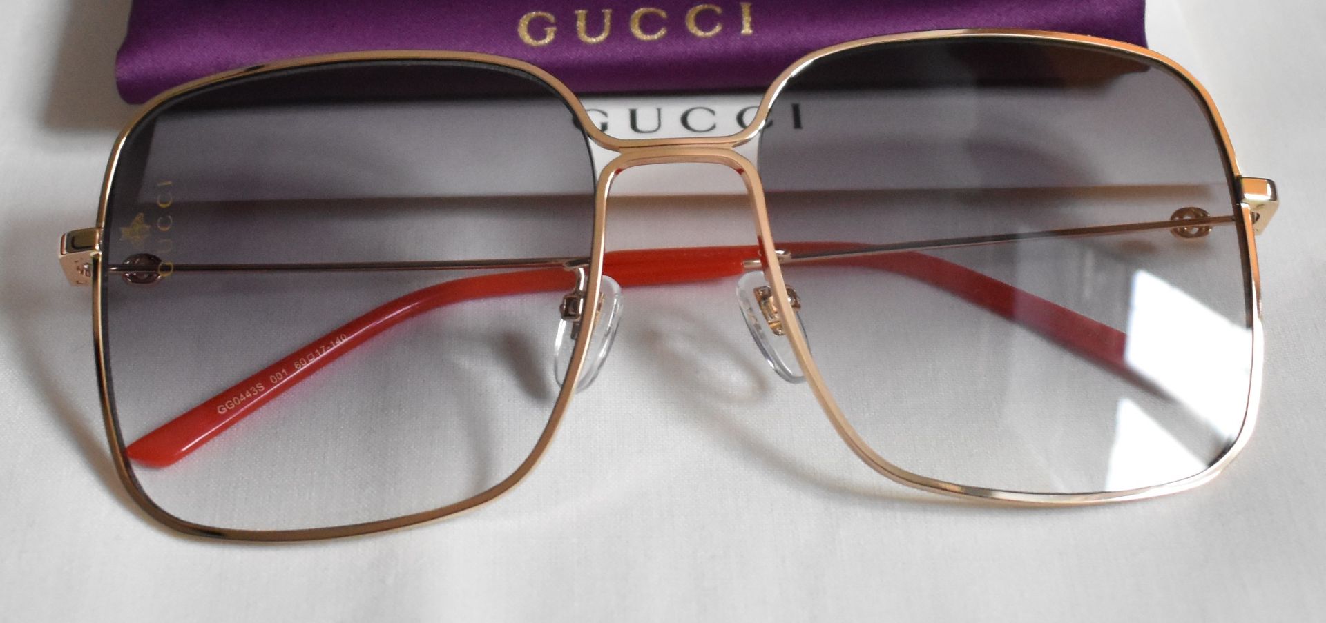 Gucci GG0443S 001 Women Sunglasses - Image 2 of 4