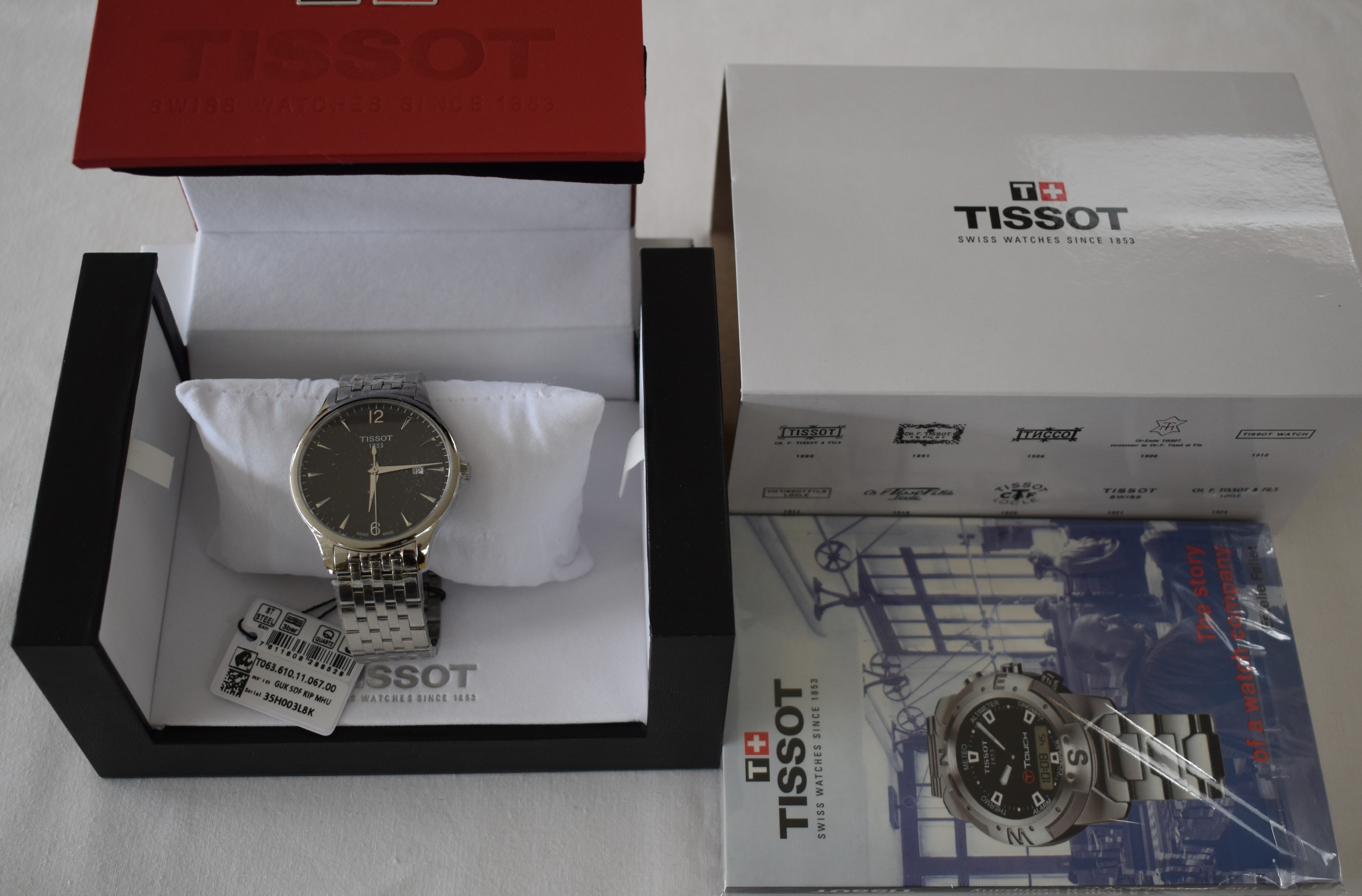 Tissot Men's Watch TO63.610.11.067.00