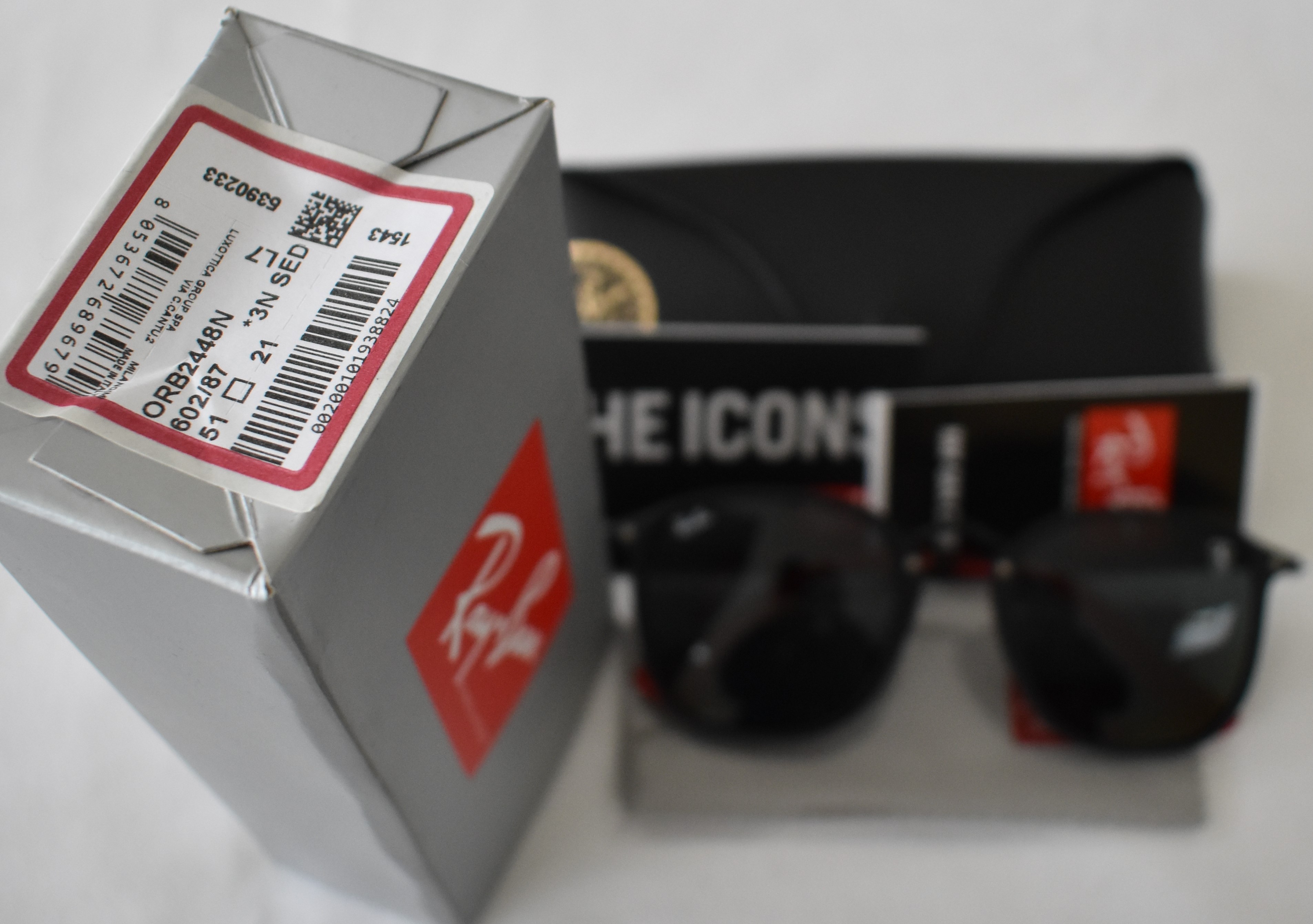 Ray-Ban Sunglasses (Ferrari) ORB2448N 602/87 *3N - Image 4 of 4