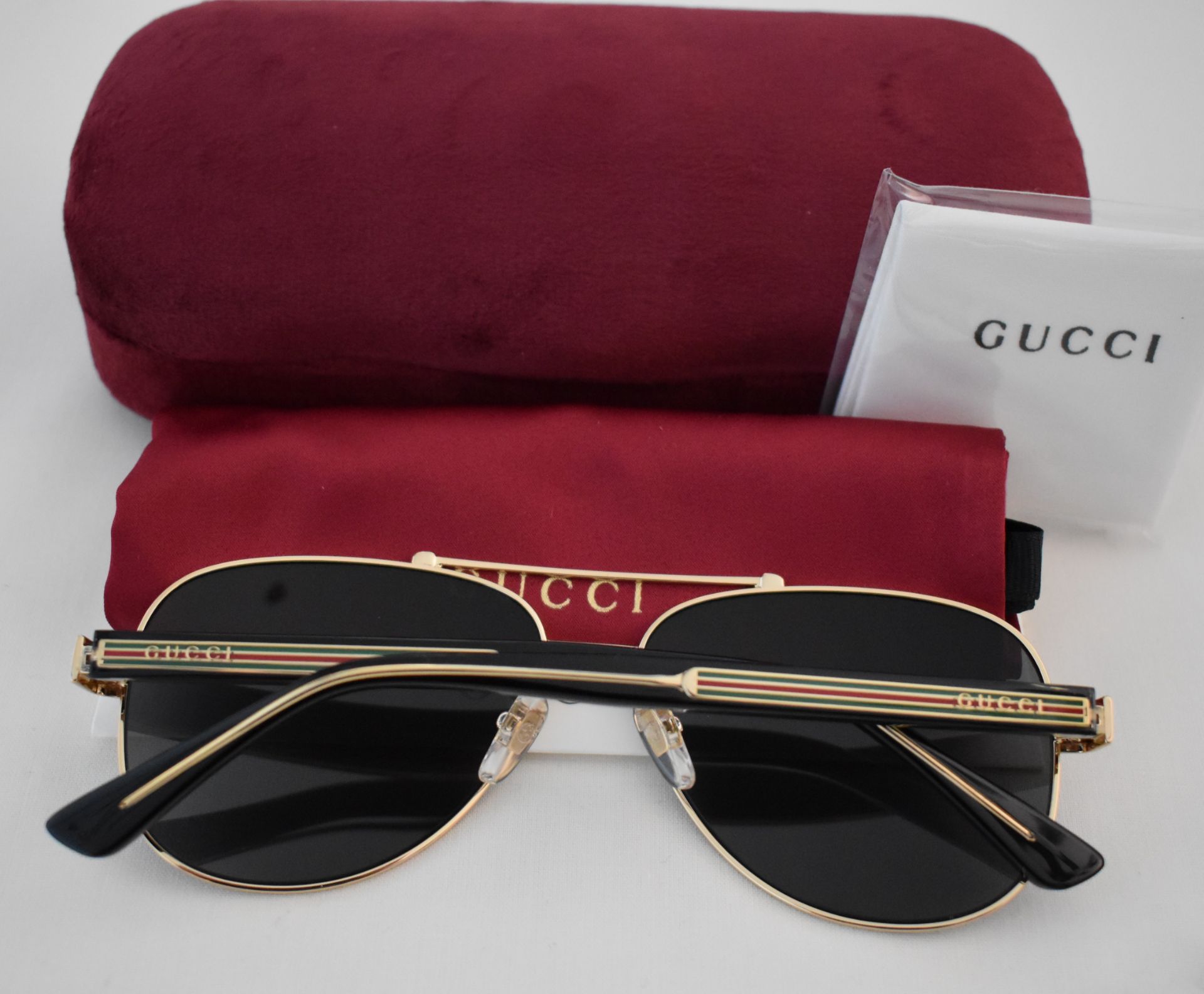 Gucci GG0528 001 Men's Sunglasses - Image 3 of 4