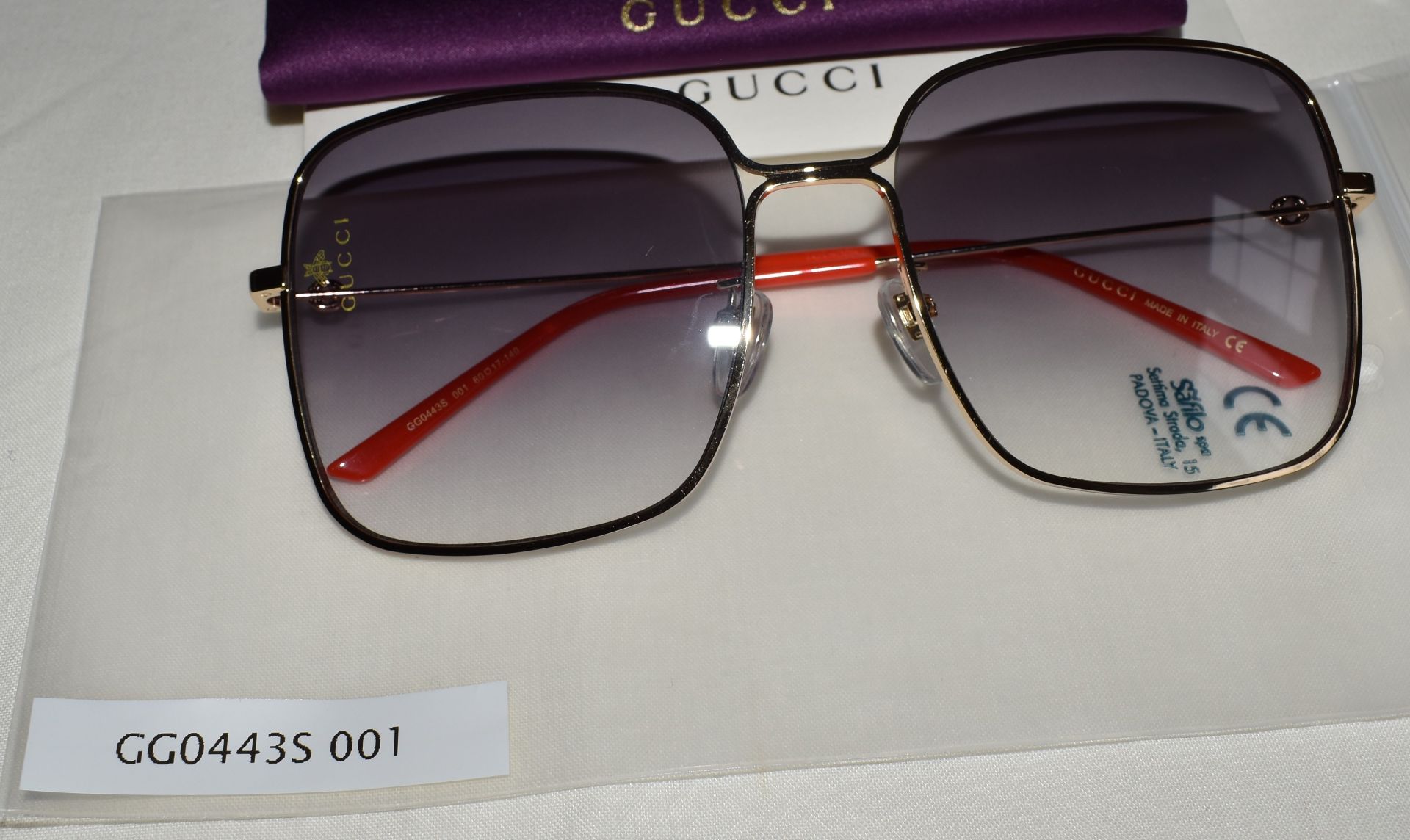 Gucci GG0443S 001 Women Sunglasses - Image 4 of 4