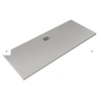 Brand New Boxed RAK Slate White Shower Tray - 1700x800mm RRP £424 **NO VAT**