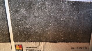 Palio Grey Wall/Floor Tiles (New in Boxes) (Approx 6.5 m2) 600mm x 300mm