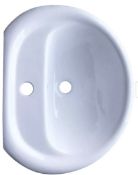 Brand New Boxed Tilwick Ceramic Basin with Pedestal - 1 Tap Hole RRP £70 **NO VAT**