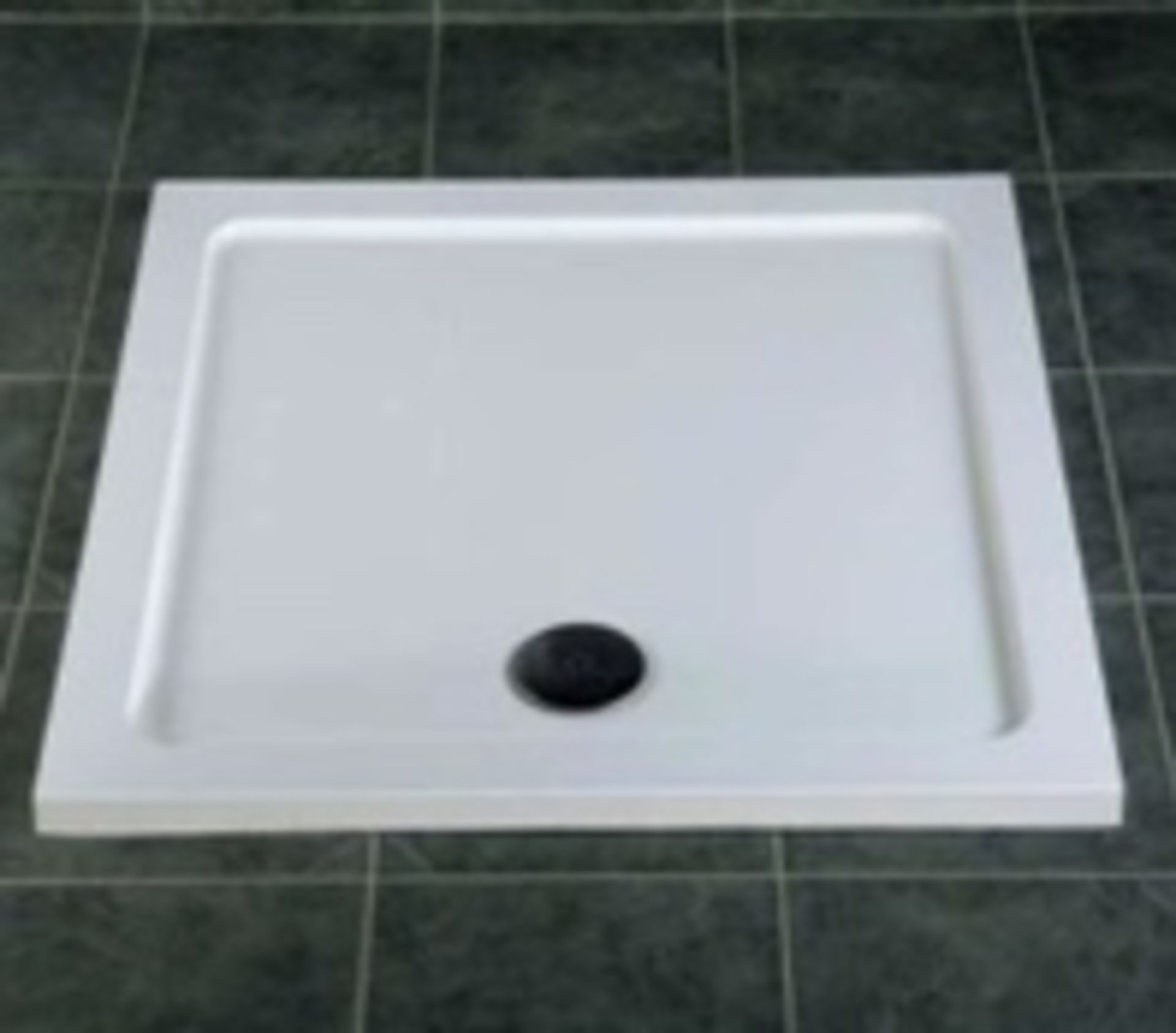 Brand New Packaged Shower Tray 900 Square - Resin Lite - Durastone 900mm x 900mm RRP £99 **NO VAT...