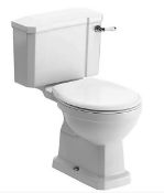 Brand New Whitechapel Close Coupled Toilet with Soft Close Toilet Seat RRP £336 **NO VAT**