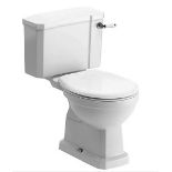 Brand New Whitechapel Close Coupled Toilet with Soft Close Toilet Seat RRP £336 **NO VAT**